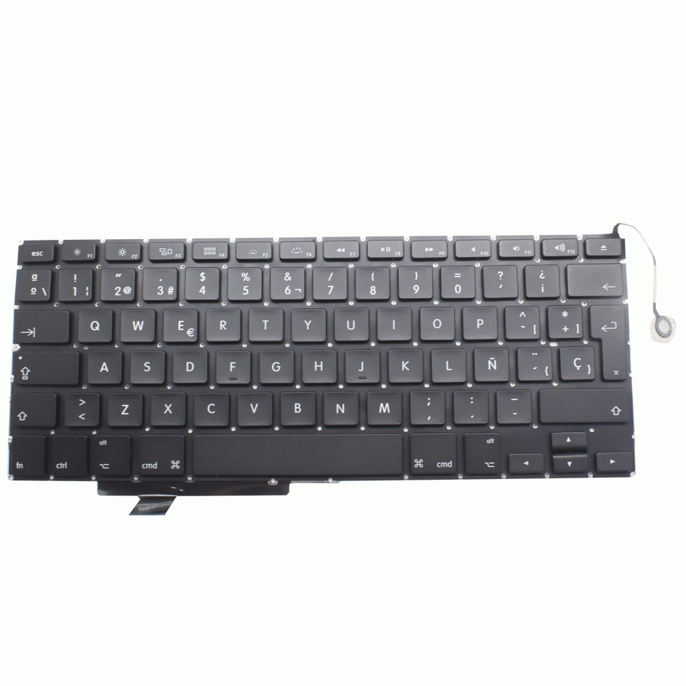 Teclado de recambio para ordenador porttil APPLE - APPLE macbook a1297 negro 71467