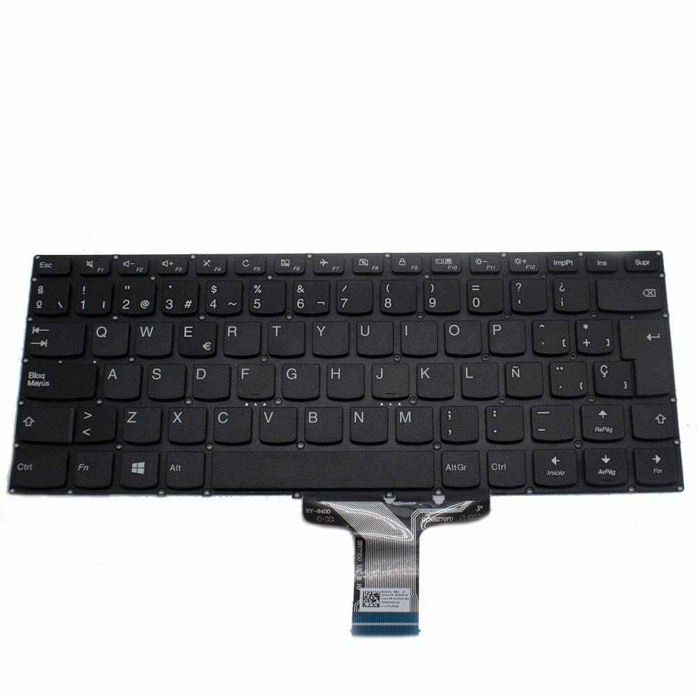 Teclado de recambio para ordenador porttil LENOVO - LENOVO 710s-14 negro 71518