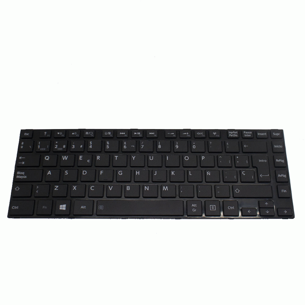 Teclado de recambio para ordenador porttil TOSHIBA - TOSHIBA l800 negro 71530