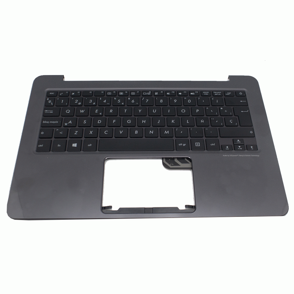 Teclado de recambio para ordenador porttil ASUS - ASUS ux305ca ux305fa marco plata 71598