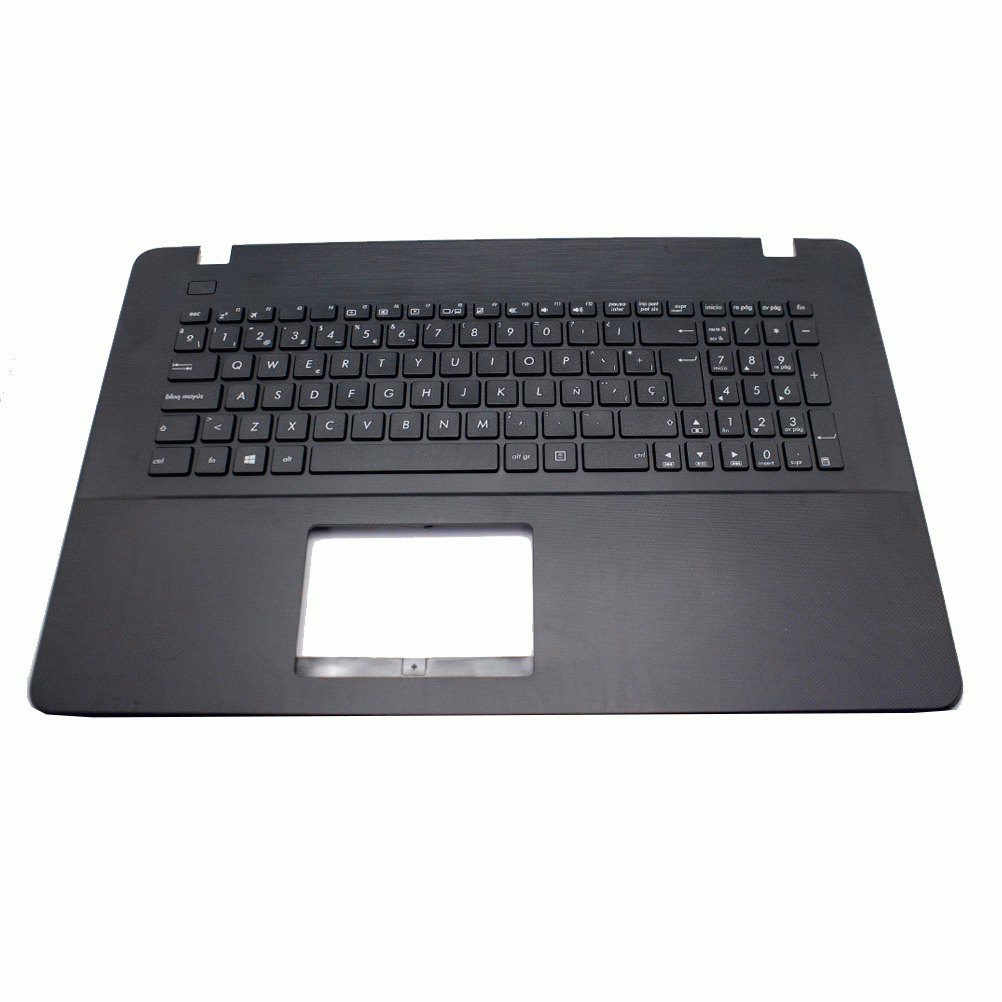 Teclado de recambio para ordenador portátil ASUS - ASUS x751 marco negro 71705