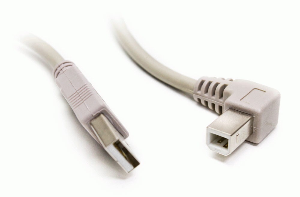 Cable USB 2.0 impressora 1.8m codo 800895
