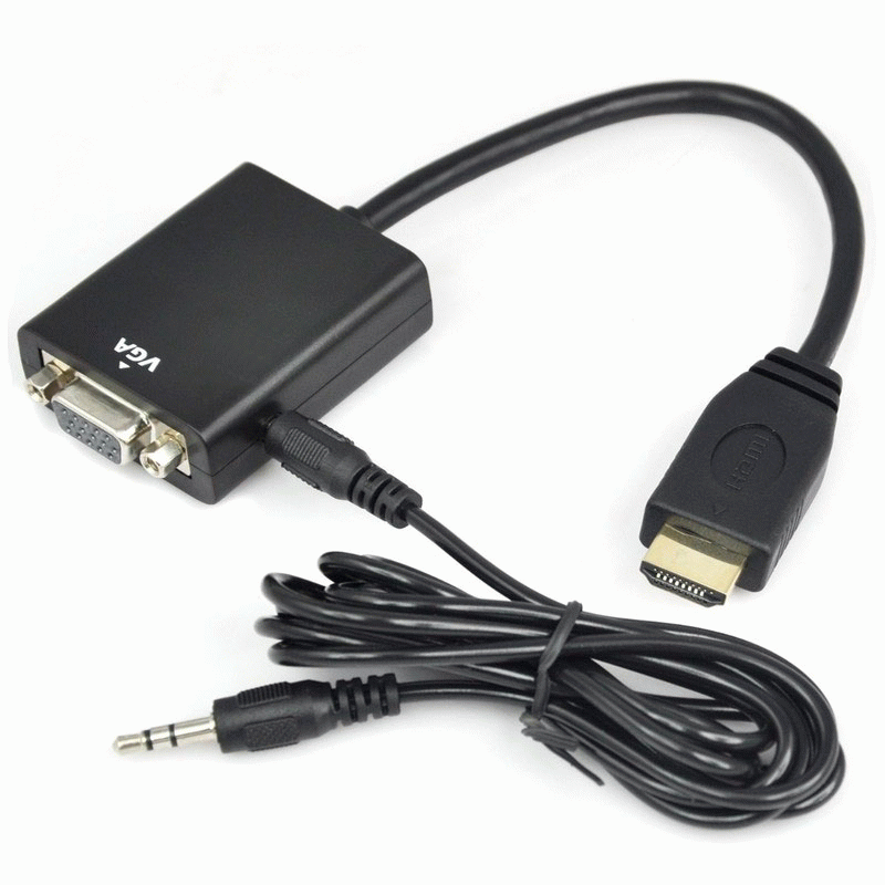 Cable adaptador HDMI a VGA amb audio 800987