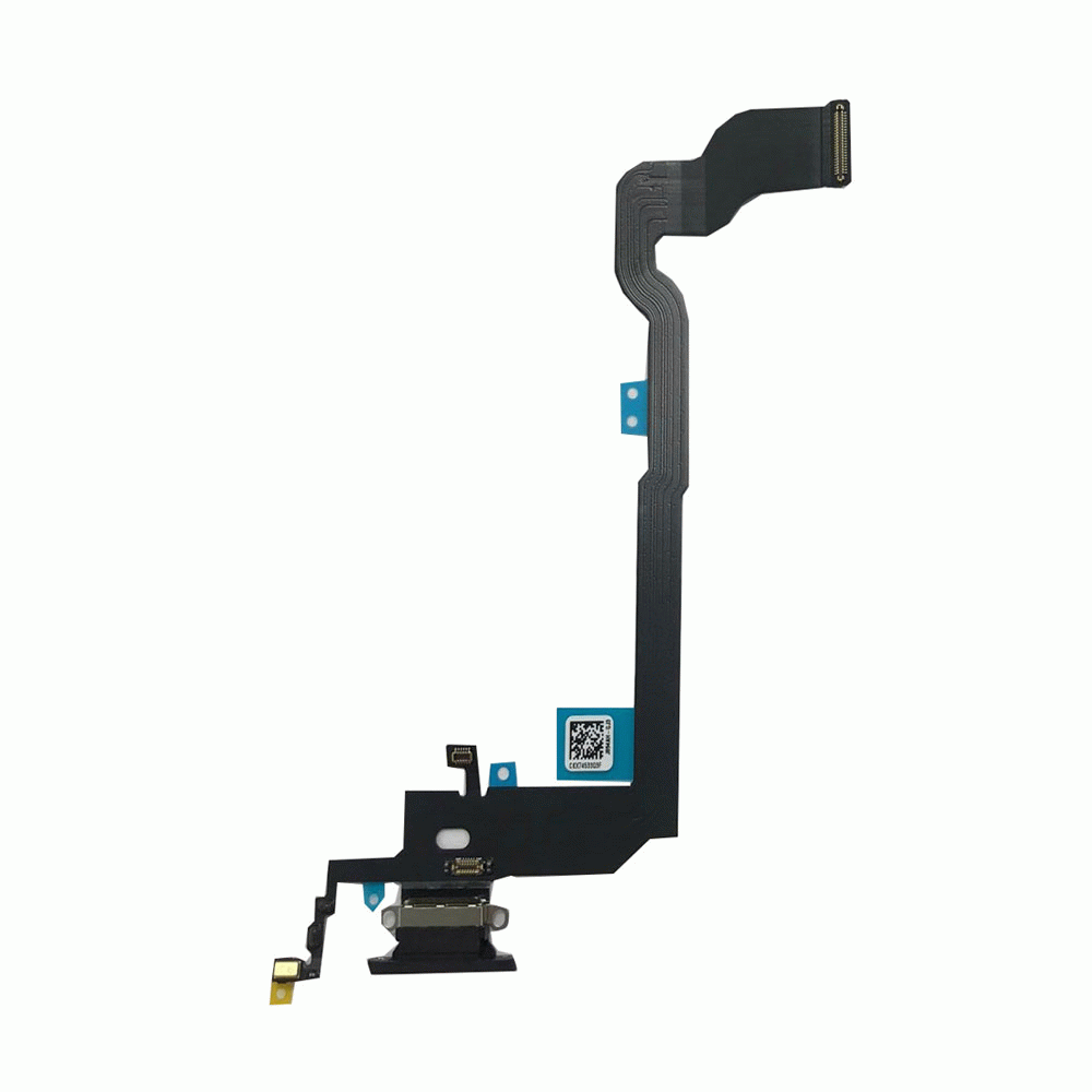 Flex conector carga lightning IPHONE x negro 92955