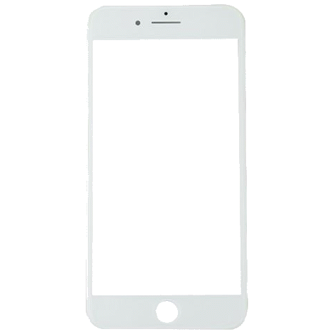 Cristal pantalla+marco IPHONE 8 Plus blanc 92988