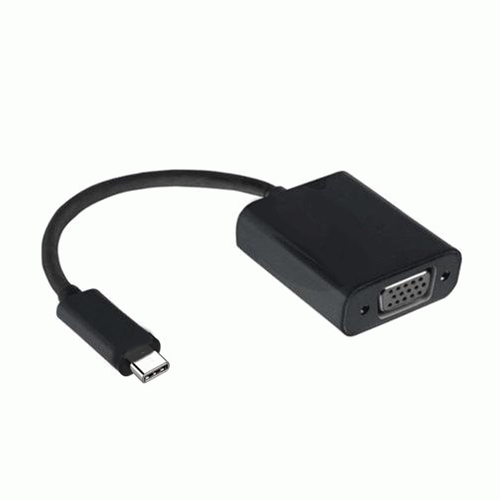 Adaptador USB 3.1 tipo c a VGA hembra 32AWG ACL004