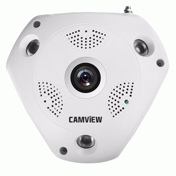 Cmara IP panormica 360 5mp/ WIFI / sd / onvif camview CV0199