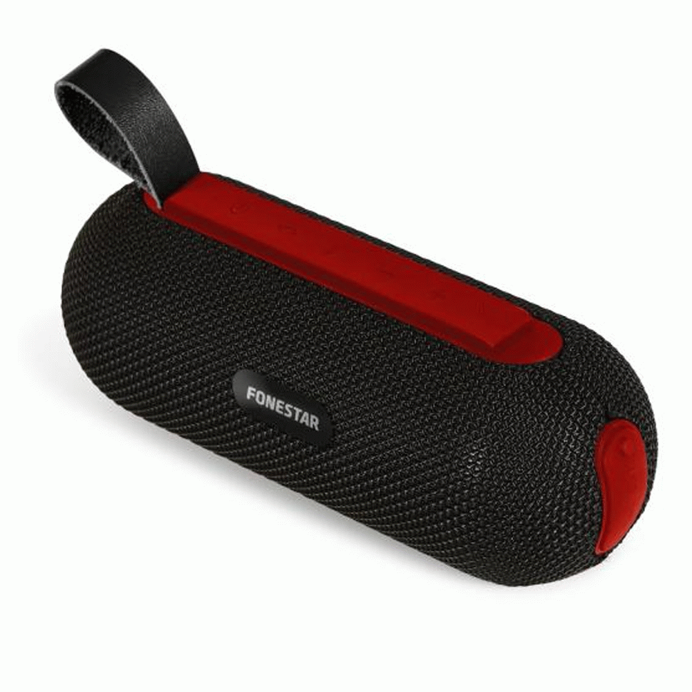 Altaveu Bluetooth 4.2 POCKET-R negre/vermell FONESTAR