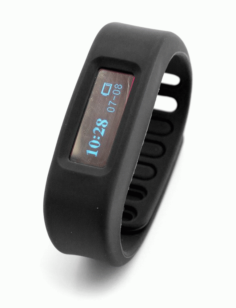 Reloj pulsera actividad inteligente trainer negro 50745