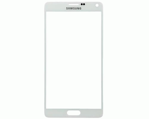 Cristal pantalla compatible SAMSUNG GALAXY note 4 blanca 50823