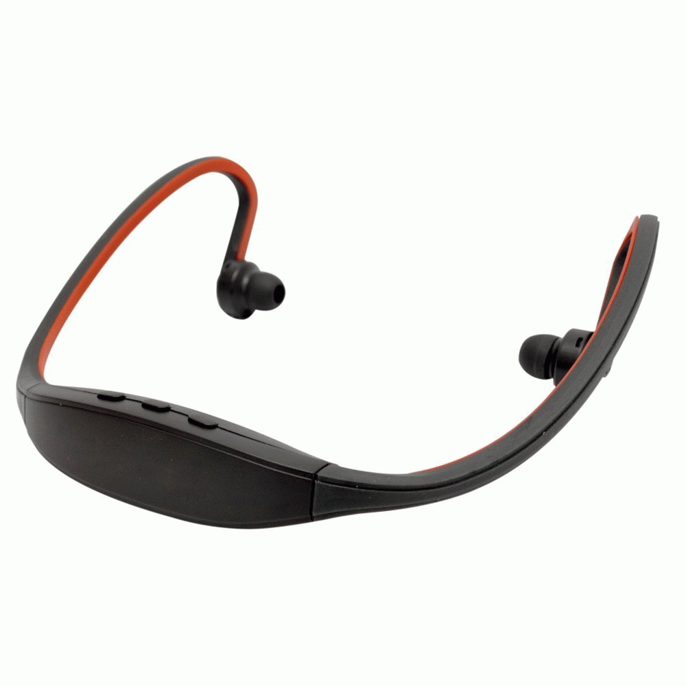 Auricular diadema Sport mp3+radio fm rojo 51801