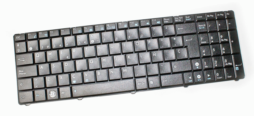 Teclado de recambio para ordenador portátil ASUS - ASUS g60 71054