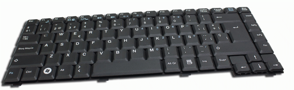 Teclado de recambio para ordenador portátil FUJITSU - FUJITSU amilo li1818/pi2515 negro 71159