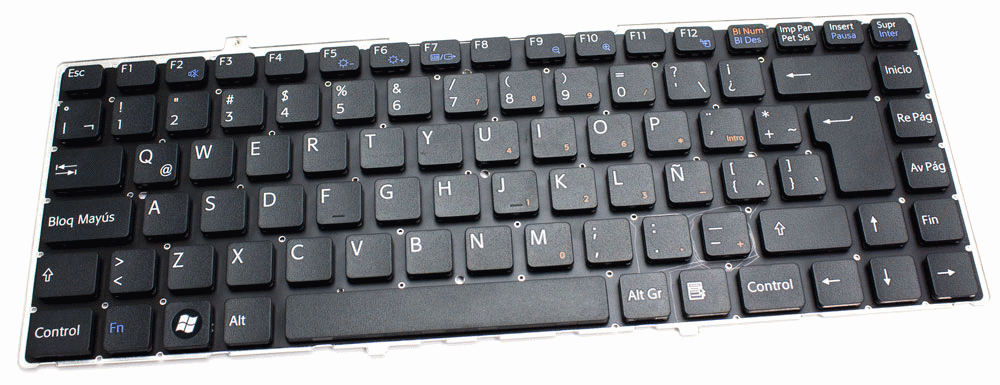 Teclado de recambio para ordenador portátil SONY - SONY VAIO vgn-fw 71229
