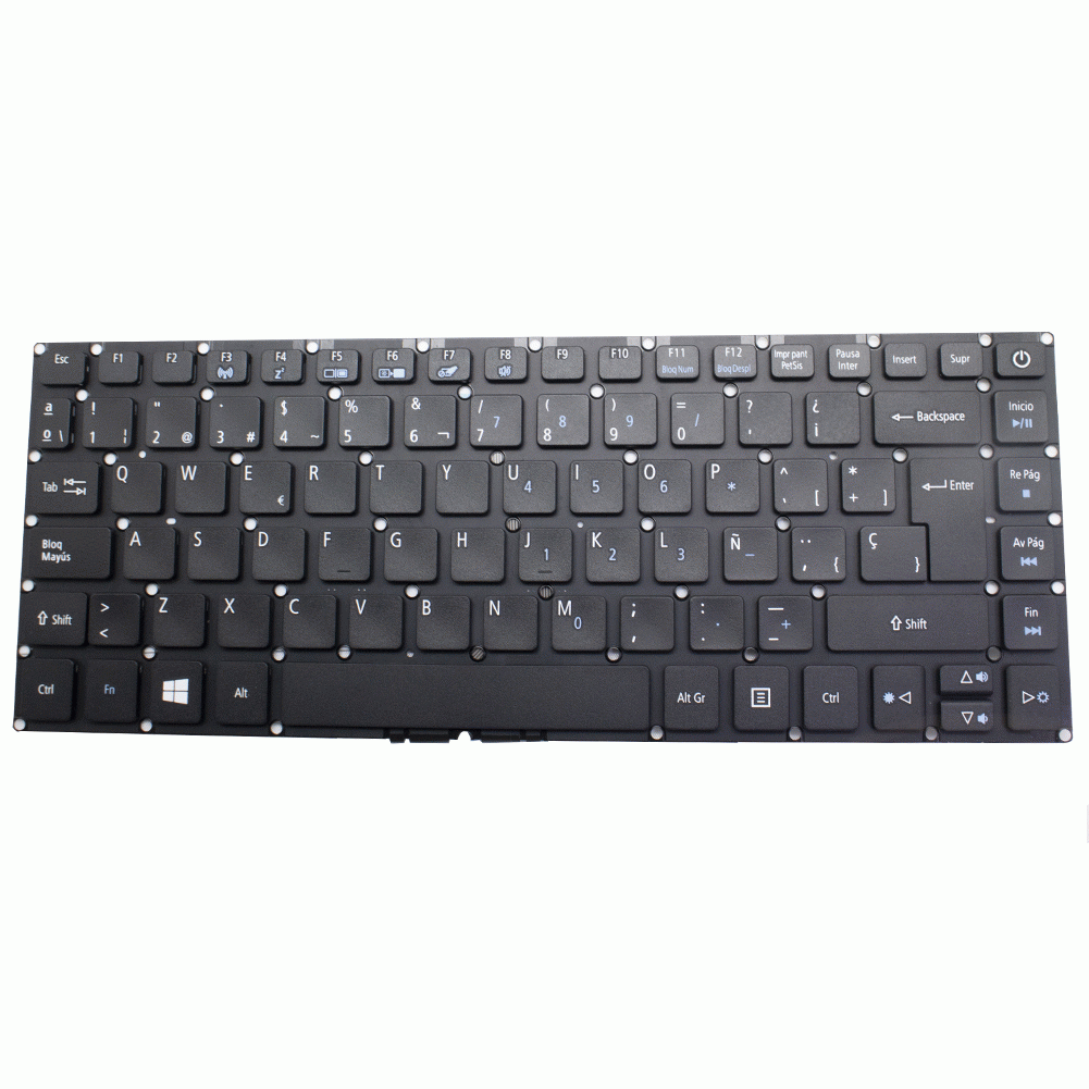 Teclado de recambio para ordenador portátil ACER - ACER ASPIRE e5-473 negro 71462