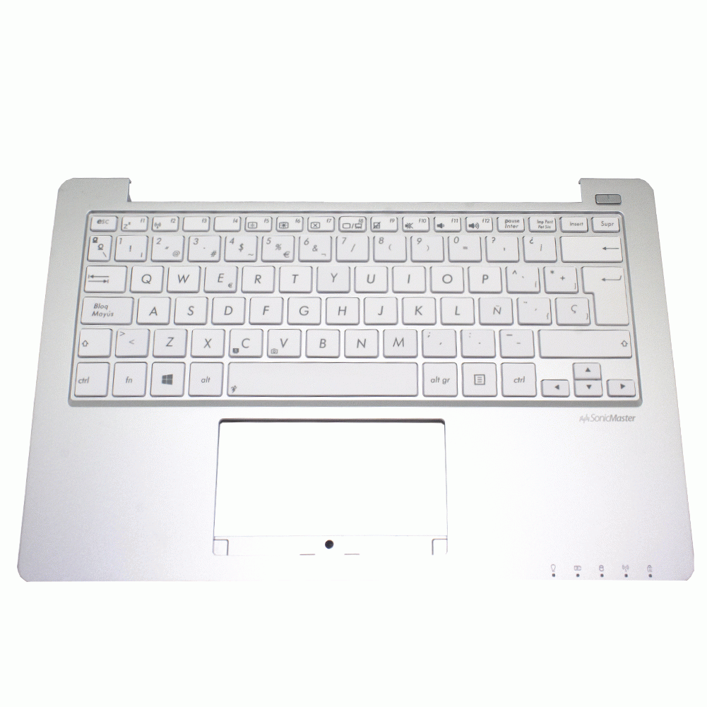 Teclat de recanvi per a ordinador portàtil ASUS - ASUS x201 blanc amb marco 71472