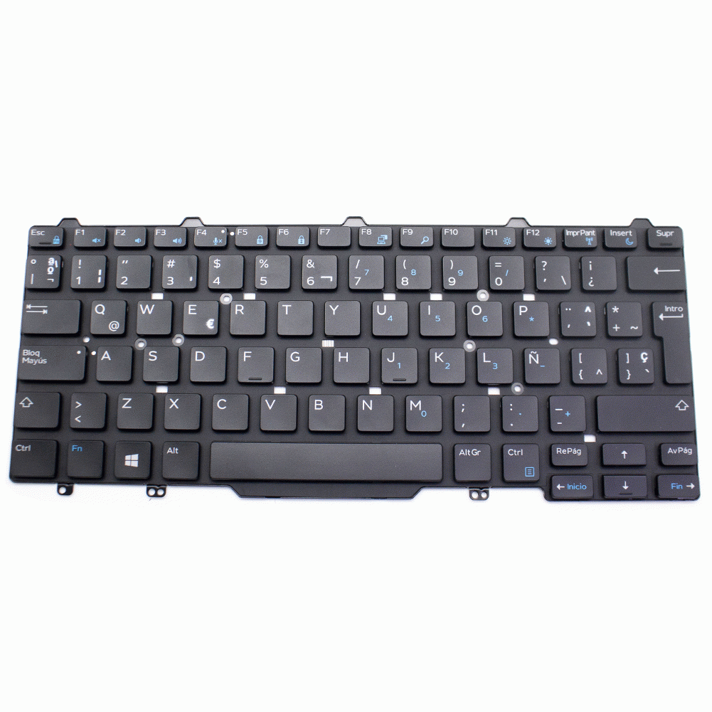 Teclado de recambio para ordenador portátil DELL - DELL latitude 3340 negro 71647