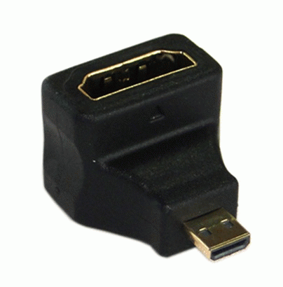 Adaptador HDMI-microHDMI 90º BIWOND, a/h-micro HDMI d/m 800695