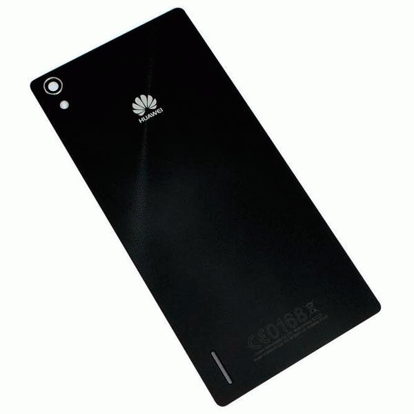 Carcasa trasera HUAWEI ASCEND p7 negro 91822