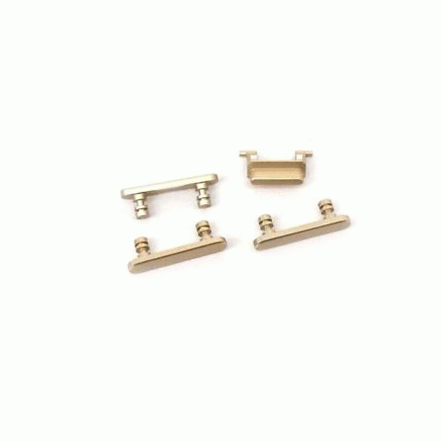 Kit botones volumen, on/off, silencio IPHONE 7 oro 92969