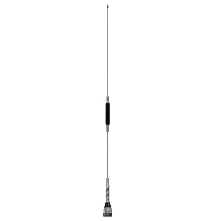 Steelbras AP4187 Antena mbil per CB amb bobina de crrega al mig, amb molla - per base PL