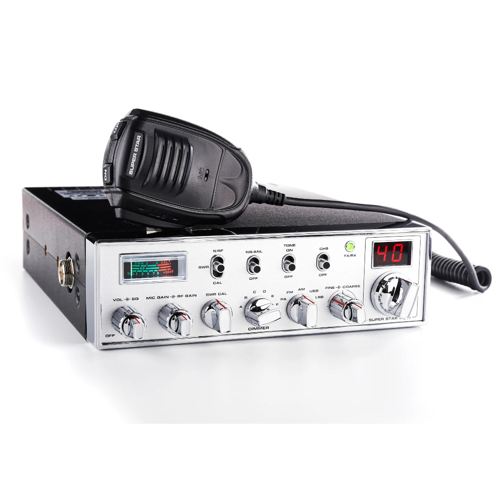 Super Star 3900 - Nova versi - Emissora mbil CB / 27 - AM/FM/USB/LSB