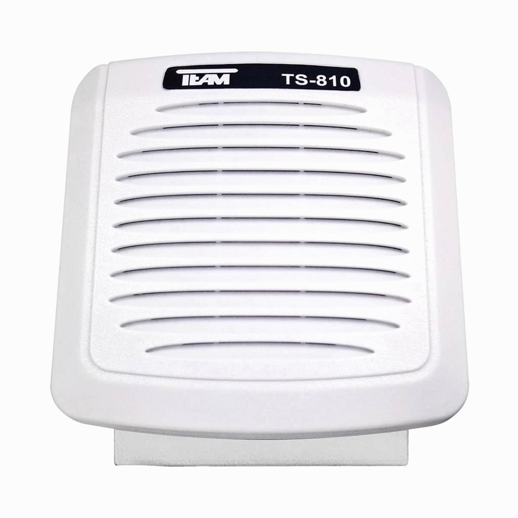 Altavoz para emisora Team TS-810 White norma IP-67