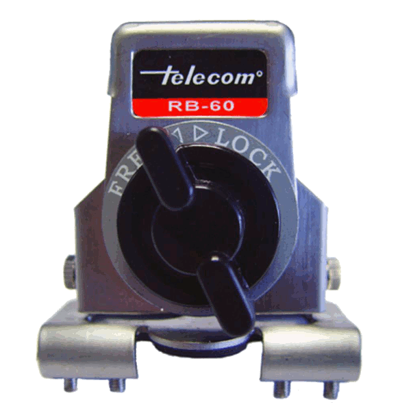 Telecom RB-60-B soporte maletero cromado multiposicin inclinable -para maletero o puerta-