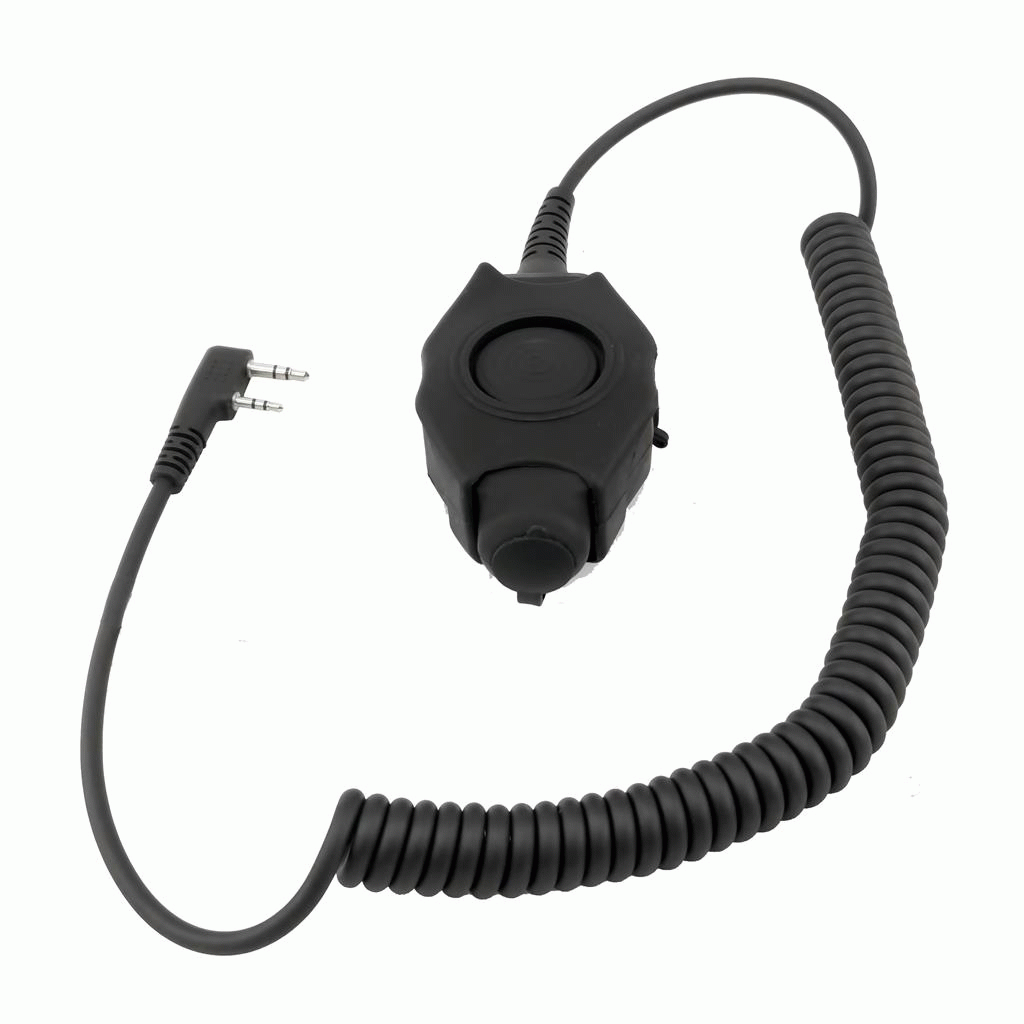 Telecom CAB-PTT-DF-3-K conector adaptador y PTT para walkies conector Kenwood y casco diadema CD-DF3 conexin Nexus