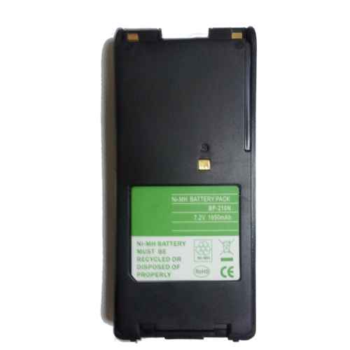 Bateria BP-209N/BP-210N Ni-Mh 7,2V 1650 mAh para walkies Icom IC-F3GT/GS, IC-F4GT/GS, IC-F30GT/GS, IC-F40GT/GS