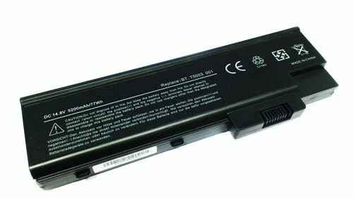 Batería de repuesto para ordenador portátil ACER - ACER 5200mAh TRAVELMATE 2300 4000 series BAT94