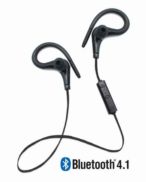 Auriculares / micro BIWOND running earphones sports Bluetooth negro 51482