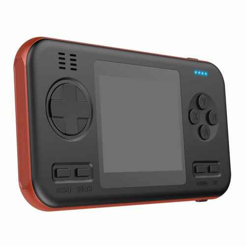 Consola portátil y powerbank 416 juegos naranja/negro 53416