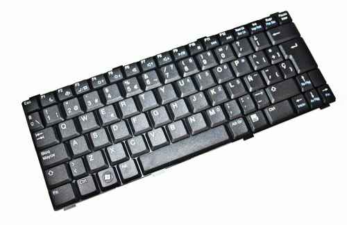 Teclado de recambio para ordenador portátil DELL - DELL v-1200 negro 71009