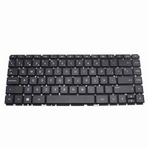 Teclado de recambio para ordenador portátil HP - HP 14-bs 240 g6 negro 71506