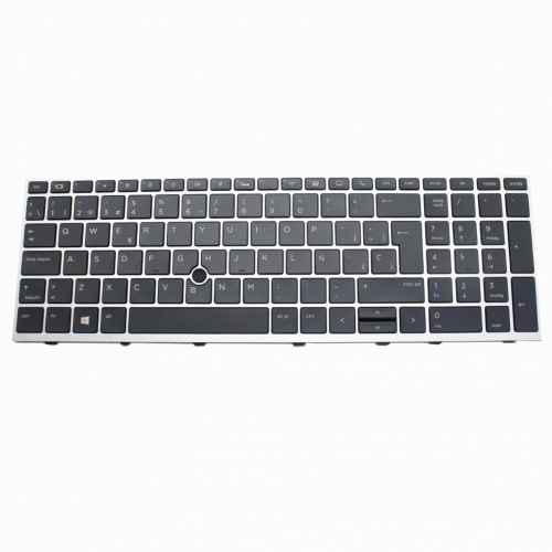 Teclado de recambio para ordenador portátil HP - HP elitebook 850 g5 retroiluminado backlight 71653