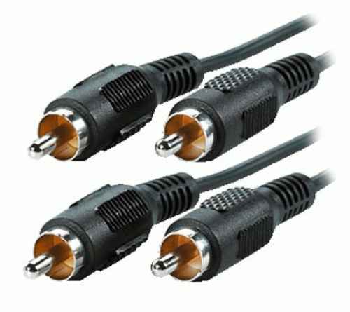 Cable 2 RCA macho/2 RCA macho 1.8m BIWOND 800869
