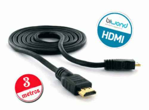 Cable HDMI v1.4 BIWOND 3m 800917