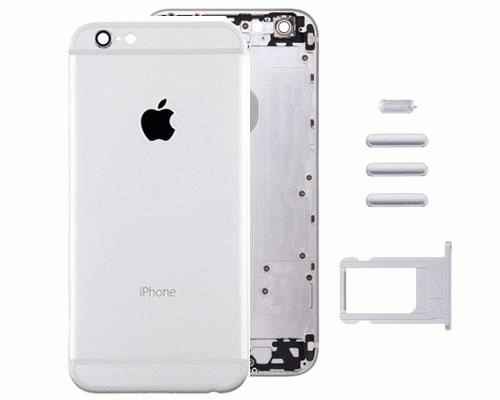 Carcasa trasera IPHONE 6 plata 92251