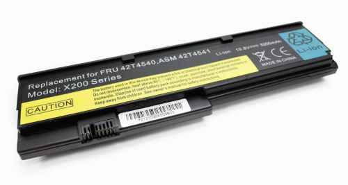 Batería de repuesto para ordenador portátil LENOVO - LENOVO 7800mAh x200 series asm 42t4541 BAT169