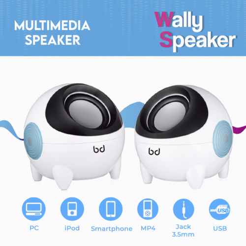 Altaveus multimèdia 3wx2 wally speaker BIWOND BW0090