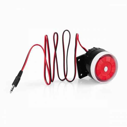 Mini sirena alarma con cable CV0173
