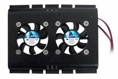 Ventilador disco duro doble 4 pin BIWOND SCF0401