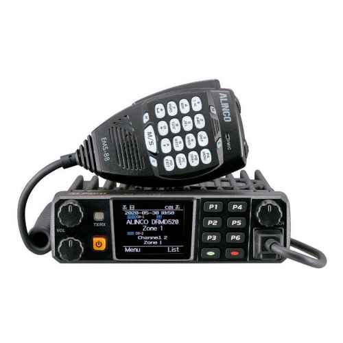 Alinco DR-MD520E Emisora móvil bibanda V-UHF digital DMR y analógica con GPS
