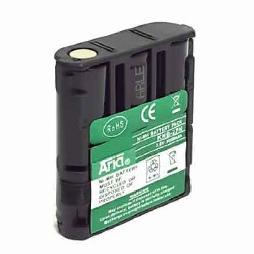 Batería KNB-27-N Ni-Mh 3.6V 1650mAh para walkie Kenwood TK-3130