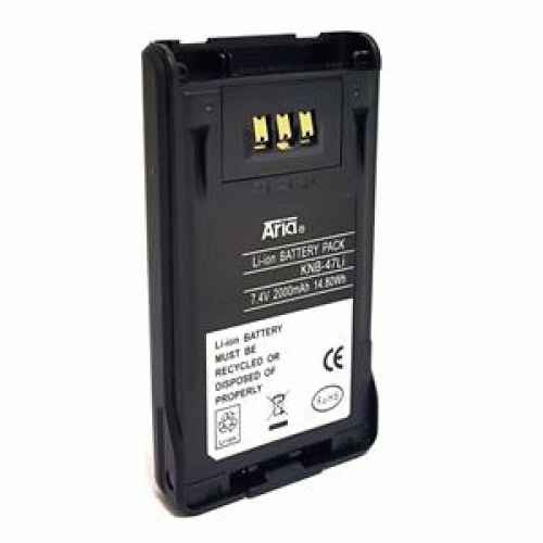 Batería KNB-47-LI Li-Ion 7.4V 2000mAh para walkies Kenwood NX-200, NX-300
