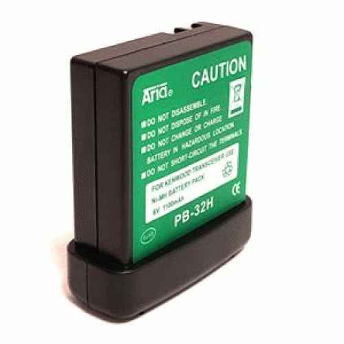 Batería PB-32-H Ni-Mh 6V 1100mAh para walkies Kenwood TH-22, TH-79, TK-208, TK-308