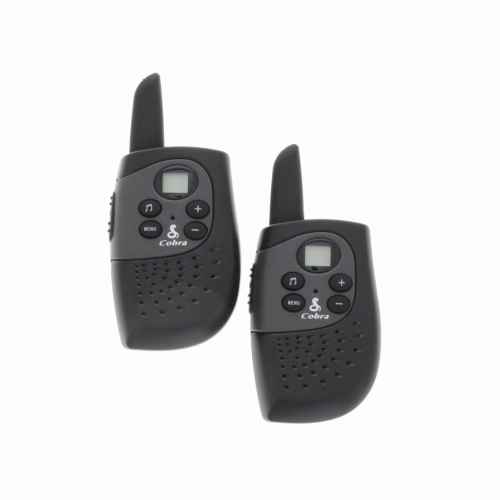 Cobra MT148K pareja de walkies PMR446 uso libre color negro