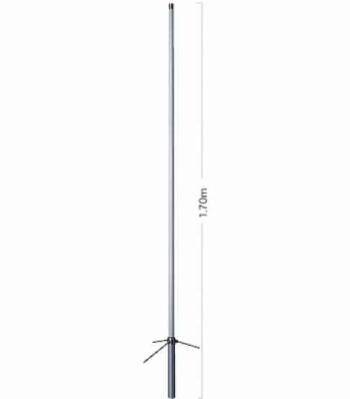 Diamond X-50 Antena base bibanda VHF / UHF, longitud 1,70 m, conector N - Original Japón