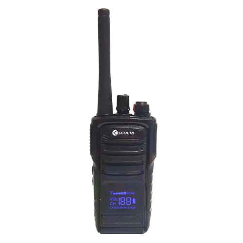Escolta Alfa RP-301 walkie homologado caza Cataluña